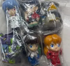 エヴァンゲリオン キーホルダー フィギュア ミサト レイ アスカ 碇 シンジ