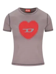 DIESEL HEART COTTON Tシャツ 送料無料