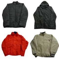 古着卸 まとめ売り ブランドMIX ジャケット 4枚セット (メンズ L ) オニール ノーティカ チャップス ハーレー 中古 古着 ND4591