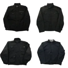 古着卸 まとめ売り ブランドMIX ジャケット 4枚セット (メンズ L ) ギャップ ディッキーズ リーバイス DICKIES 中古 古着 ND4604