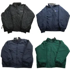 古着卸 まとめ売り ウォームアップ ジャケット 4枚セット (メンズ XL ) スタンドカラー シェルドシンチラ型 中古 古着 ND4634