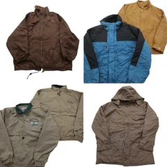 古着卸 まとめ売り ジャケット MIX 6枚セット (メンズ L ) ヒョウ柄 アニマル スタンドカラー フルジップ 中古 古着 ND4652