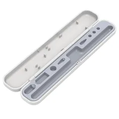 【新着商品】収納ケースアップルペンシルケース初代/アップルペンシル第2世代ペンホルダー ケース アップルペンシルケースペンケースホワイトグレー内張り iPencil MOGOOD