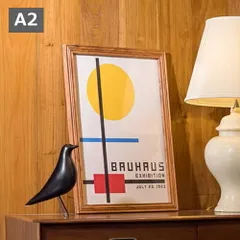 フォトフレーム A2 大きめ ポスターフレーム  額縁 写真たて 写真立て フォト フレーム 置き型 壁掛け シャビー アンティーク調 ポスター カレンダー 大判 アクリル 安全