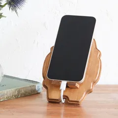 スマホスタンド パイン ナインマーケ かわいい おしゃれ ベッド アンティーク 贈り物 ギフト 誕生日 お祝い スマホ iPhone を支えます。 アイフォン アンドロイド 木製 ウッド NEIN MARKEのサムネイル