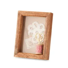 アンティーク風 C'est La Vie フォトフレーム (2L判) 木製フォトフレーム