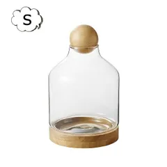 花瓶 フラワーベース ラウンドフラワーベース S ゴム 木製 アンティーク風 花瓶 フラワーベース/木/花/フラワー/シンプル/おしゃれ 置物/北欧/花器/インテリア雑貨/インテリア
