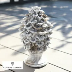 アンティ・コーンオブジェ アンティーク風 オブジェ 置物  【COVENT GARDEN コベントガーデン】 QW-93 【送料無料 ポイント10倍】