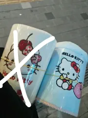 ハローキティ 50 記念日 ブランケット/タオル 新品