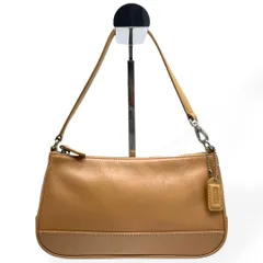 極美品　COACH オールドコーチ アクセサリーポーチ 7785 ブラウン