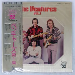帯付き 国内盤 ベンチャーズ/GOLDEN DOUBLE 32 VOL.1/LIBERTY LLS6501920 LP