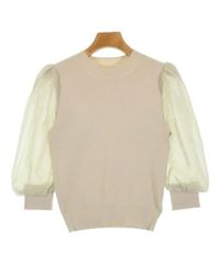 フレイアイディー スパークシフォンスリーブニット 完売品 - メルカリ