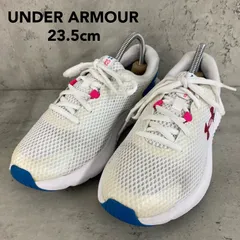 UNDER ARMOUR アンダーアーマー スニーカー UA W Charged Rogue 3 IRID 3027756-101 ホワイト 23.5cm レディース ランニングシューズ 運動靴 ウォーキング チャージドローグ ★ ■■