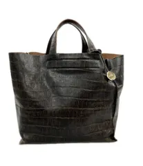 訳あり フルラ トートバッグ レザー クロコ型押し レディース Furla