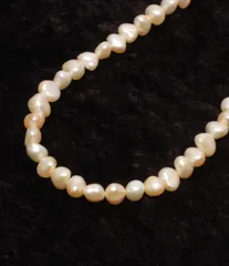 美品 ネックレス  淡水パール 5-9mm レディース