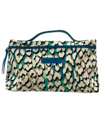 ロンシャン ポーチバッグ キャンパス レオパード柄 レディース LONGCHAMP