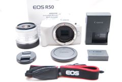 ☆極上美品 ショット数4169回 Canon ミラーレス一眼カメラ EOS R50