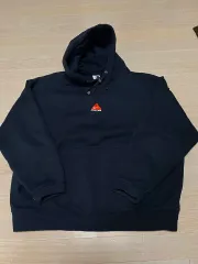 NIKE ACG 起毛 ブラック フーディー Tシャツ XXL