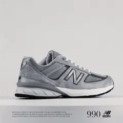 ニューバランス 990v5 グレー 225 クリーム検査済み 新品そのまま