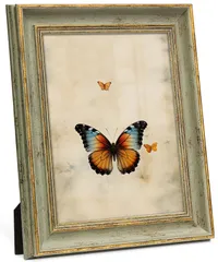 【数量限定】額縁 額縁 縦横兼用 賞状 写真フレーム ゴールド 結婚式 グリーン 記念写真 置き掛け兼用 誕生日 アンティーク風 プレゼント 写真立て 感謝状 おしゃれ 栄誉証書 フォトフレーム 絵画 A4 装飾 Afuly