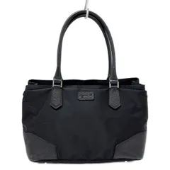 agnes b(アニエスベー) トートバッグ - 黒 レザー