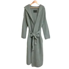 良品 スピックアンドスパン ウールニット コーディガン ミントブルー レディース 古着 中古 USED