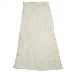 CEaRET シーレット 22AW 日本製 Pleated Long Skirt プリーツロングスカート 224016 2 ベージュ イージー ボトムス g23643のサムネイル