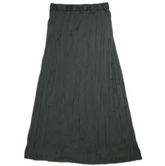 CEaRET シーレット 22AW 日本製 Pleated Long Skirt プリーツロングスカート 224016 2 ブラック イージー ボトムス g23644のサムネイル