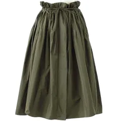 T-mat Masaki-Paris ティーマット マサキパリ 24AW 日本製 ギャザーロングスカート FMAT-241030 1 OLIVE Drawer ボトムス g23686のサムネイル