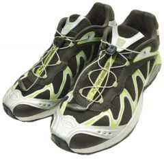 SALOMON XT-WHISPERスニーカー 29.5cm ブラック/ライム - メルカリ