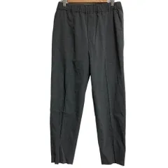 美品 23SS Journal Standard luxe ジャーナルスタンダードラックス TRストレッチ Zipテーパーパンツ スラックス サイズＳ グレー レディース 古着 中古 USED