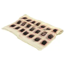 CHANEL(シャネル) ストール(ショール) - ピンク×白 ロゴ