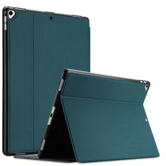 【新着商品】12.9 ケース Pro 2世代・1世代（2017 2015) iPad 耐衝撃 縦と横にスタンド ProCase 保護カバー (ティール)
