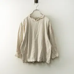 サマンサモスモス Samansa Mos2 レースカラー ブラウス F｜ベージュ系 プルオーバー カットソー【2400014779820】