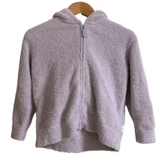 美品 24AW gelato pique ジェラートピケ ポケモンスリープ キッズ ベビモコ メタモン パーカ フーディー PKNT244427 Sサイズ パープル キッズ 古着 中古 USED