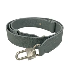 LOUIS VUITTON(ルイヴィトン) ショルダーストラップ ブルーグレー レザー
