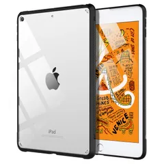 【数量限定】ipad ipad ケース mini mini mini ケース ケース アイパッドミニ5 5 5 薄型 精密設計 手触り良い 指紋防止 カバー 擦り傷防止 衝撃吸収 透明TPU+PC 7.9インチタブレット用 第五世代カバー Black mini