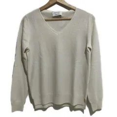 green label relaxing(グリーンレーベルリラクシング) 長袖セーター レディース - 白 Vネック/カシミヤ