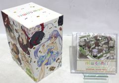 NEW GAME! (초회 생산판) Blu-ray 전 6 권 세트 오리지널 사운드 트랙 CD 첨부