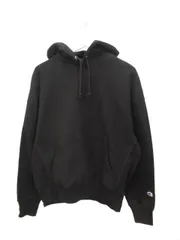 チャンピオン CHAMPION スウェット パーカー プルオーバー フーディー PULLOVER HOODIE S 黒 ブラック 長袖 トップス