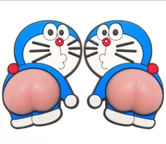 ドラえもん　大きなお尻　シール　ステッカー　２個