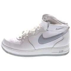 NIKE (ナイキ) AIR FORCE 1 MID '07 エア フォース 1 ミッド '07 ミッドカットスニーカー ホワイト US8.5/26.5cm DV0806-100