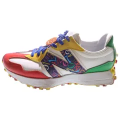 New Balance (ニューバランス) ×Frank Muller フランクミュラー MS327FMB レザー レースアップ ローカットスニーカー マルチカラー ホワイト US9/27cm