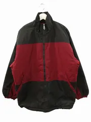 ナイキ NIKE 90s 白タグ 中綿 ジャケット M OLD ボルドー×ブラック