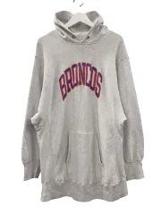 チャンピオン CHAMPION 80s トリコタグ リバースウィーブ パーカー XL DENVER BRONCOS スウェット プルオーバー グレー USA製 ヴィンテージ