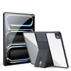 【新着商品】背面 カバー M4 M5 はめ込み iPadPro11 耐衝撃 スタンド付き 透明 クリア ケース M5/M4 11インチ Pro iPad 2025/2024年型