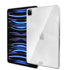 【在庫処分】クリアケース、対応iPad Pro 11インチ2022、2021、2020年（第4世代、第3世代、第2世代）用 ソフトTPUケース、透明バックカバー