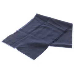 GUCCI (グッチ) GG柄 カシミヤ マフラー ネイビー