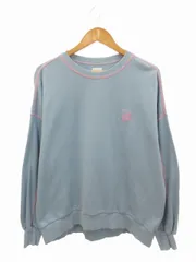 リー LEE  配色 ステッチ スウェット LT6197 L ブルー系 長袖 トレーナー トップス