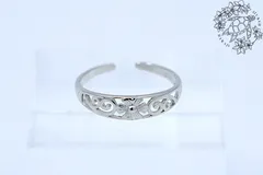 トゥーリング　スクロール　スターリングシルバー　シルバー　ハワイアンジュエリー　ハワジュ　SSTR204